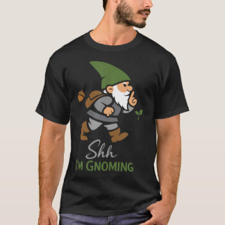 Forest Gnoming Enthusiast Mossy Mushroom T-Shirt