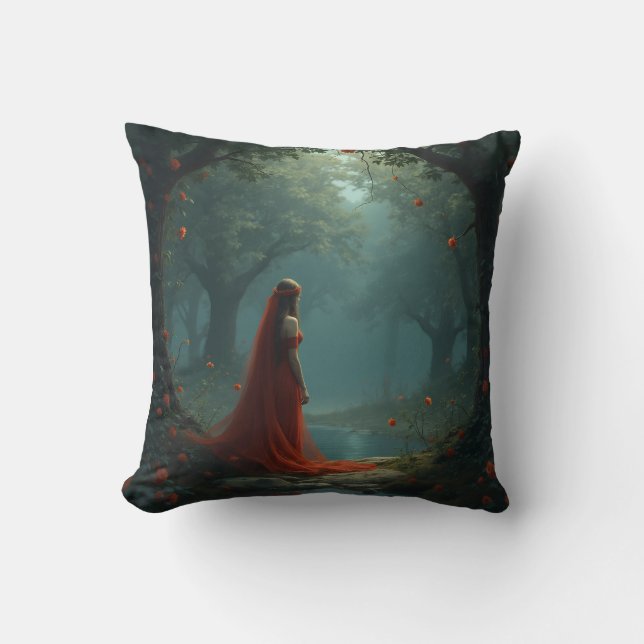 forest goddess cushion (Front)