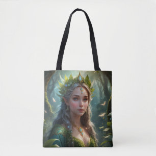 Forest Goddess Tote Bag
