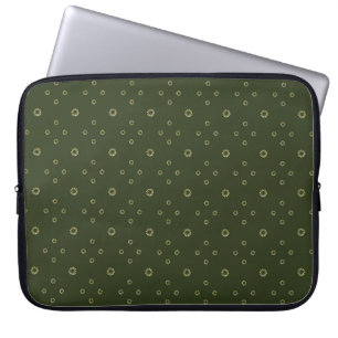 Forest Golden Zinnia Sun Laptop Sleeve