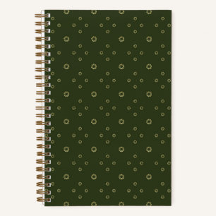 Forest Golden Zinnia Sun Notebook