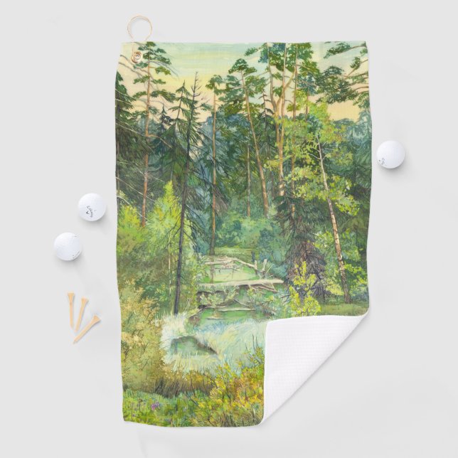 Forest Golf Towel (InSitu)