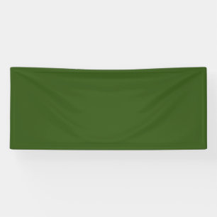 Forest Green #325513, Cactus Vinyl Banner