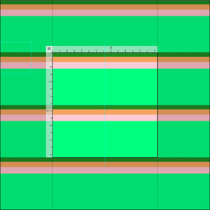 Forest Green, Brown, Pink & Green Pattern Fabric