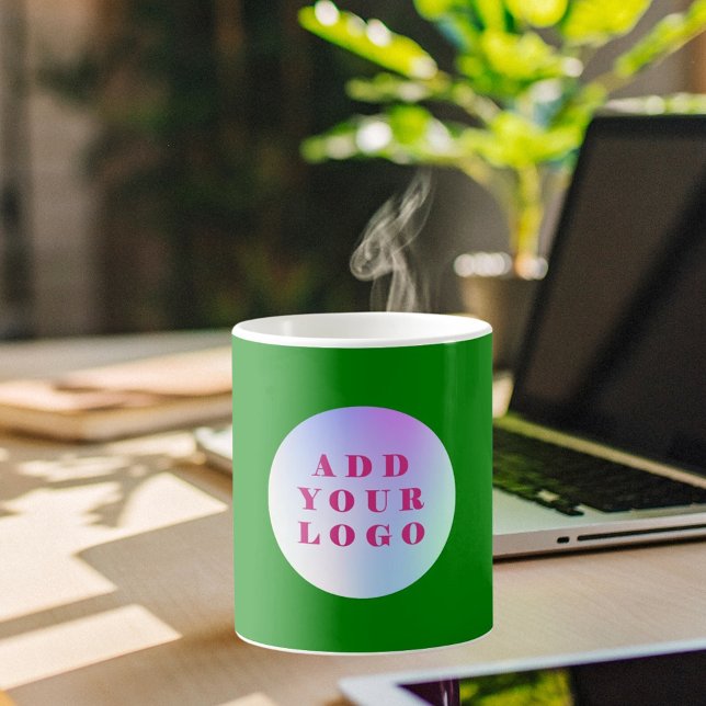 Forest green business logo coffee mug (Creator Uploaded)