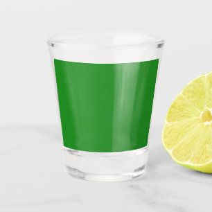 Forest Green Custom Shot Glass