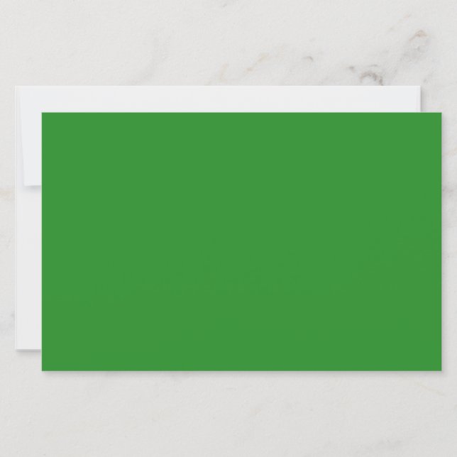 Forest Green Customisable Paper Sheet (Front)