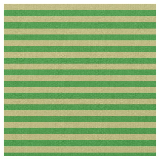 Forest Green & Dark Khaki Coloured Pattern Fabric (Close Up)