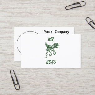 Forest Green Hunter Raptor  Business Card