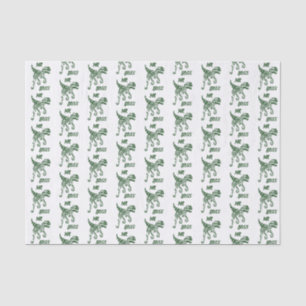 Forest Green Hunter Raptor Tissue Paper
