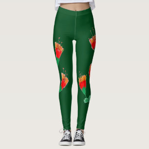 Forest Green Ladieswear Leggings