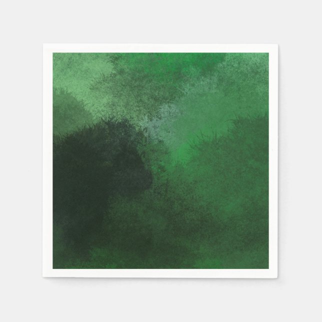 forest green napkin (Front)