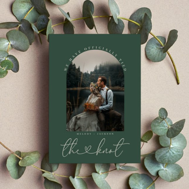 Forest Green | Photo Elopement Announcement  (Creator Uploaded)
