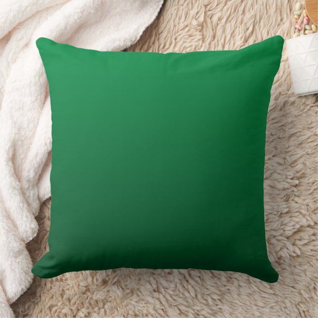 Forest Green Shades Cushion (Blanket)