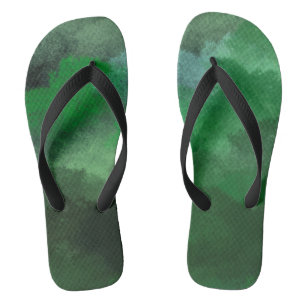 forest green thermal tumbler flip flops