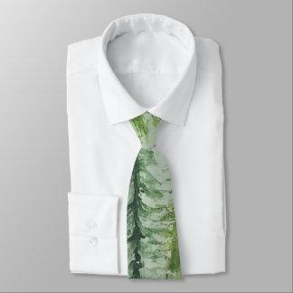 Forest greens tie