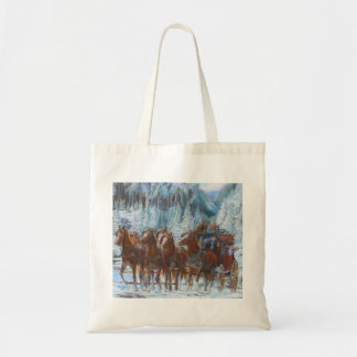 Forest Grove to Tillamook Stagecoach 1896 Tote Bag