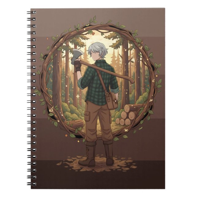 Forest Guardian Anime Notebook (Front)