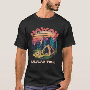 Forest Hawaii Kalalau Trail Camping Nature Hiking T-Shirt