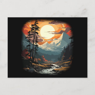 Forest Holiday Postcard