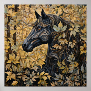 Forest Horse Poster