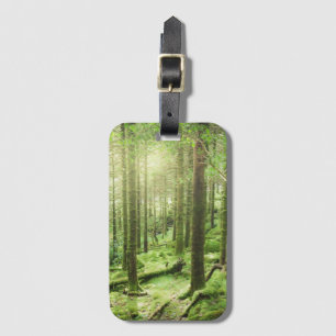 Forest in Killarney National Park Kerry, Ireland Luggage Tag