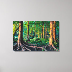Forest in Summer Canvas Print