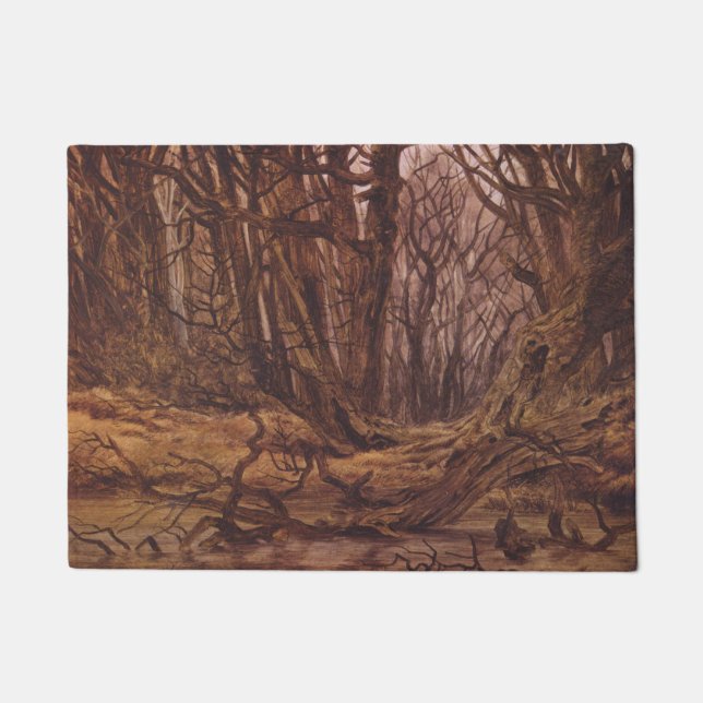 Forest in the Fall Season Doormat (Front)