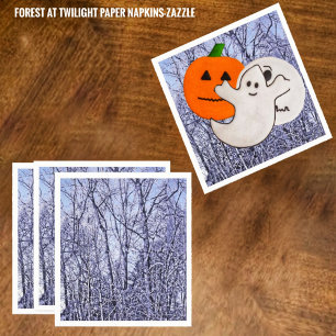 Forest In Twilight Napkin