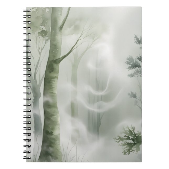 Forest Journal Spiral Notebook - Ruled Line (Front)