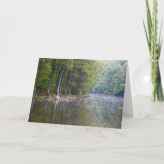 Forest lake Card