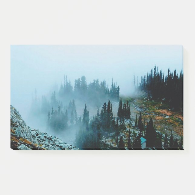 forest landscape,nature trees,alps,forest trees,fo post-it notes (Front)