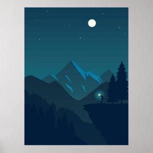 Forest landscapes poster