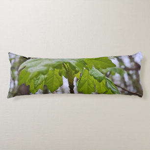 Forest Leaves After Rain – Wild Nature Romania Body Cushion