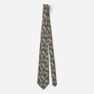 forest leaves tie