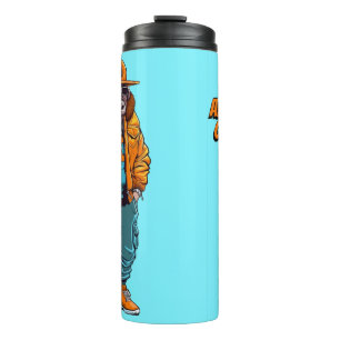 Forest Life Bison Animal fashion Thermal Tumbler