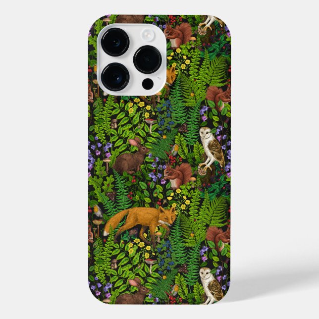 Forest life iPhone case (Back)