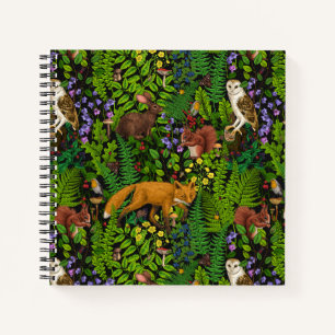 Forest life notebook