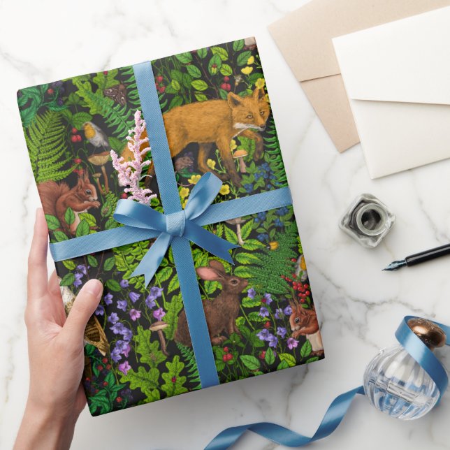 Forest life wrapping paper (Gifting)