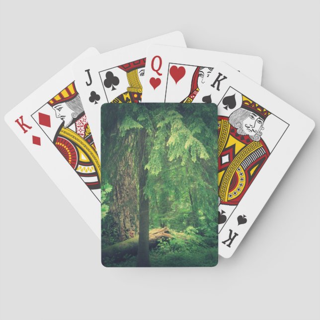 Forest Light Playing Cards (Back)