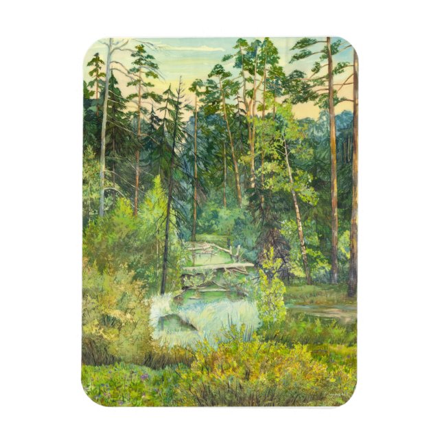 Forest Magnet (Vertical)