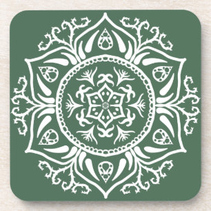 Forest Mandala Coaster