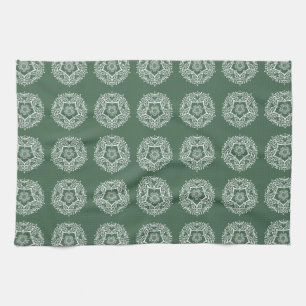Forest Mandala Tea Towel
