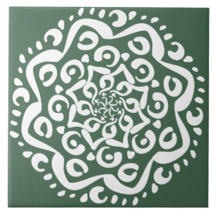 Forest Mandala Tile