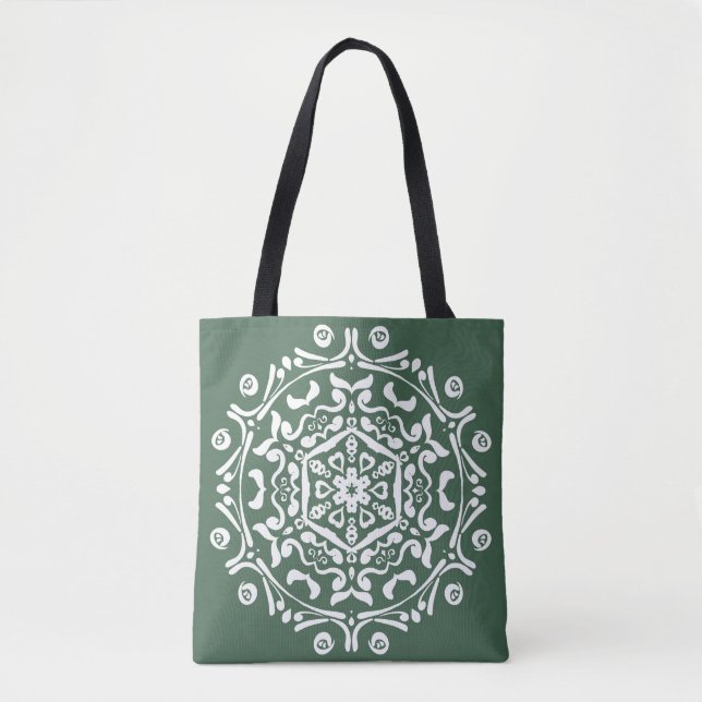 |Forest Mandala Tote Bag (Front)