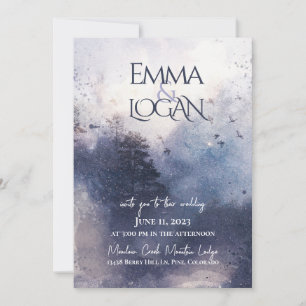 Forest Mist Invitation