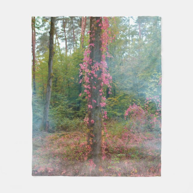 Forest mood   throw blanket (Front)
