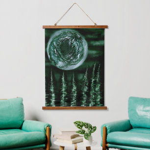 Forest Moon Hanging Tapestry
