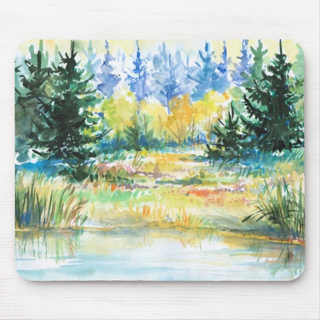 Forest Mouse Mat (Front)