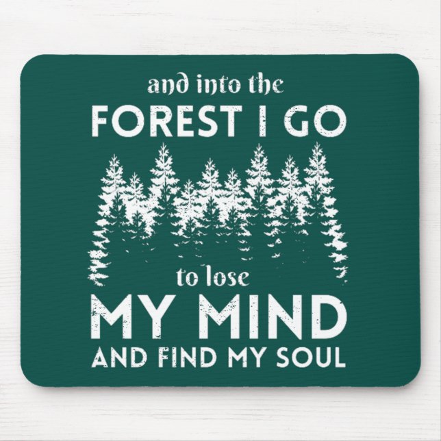 Forest Mouse Mat (Front)